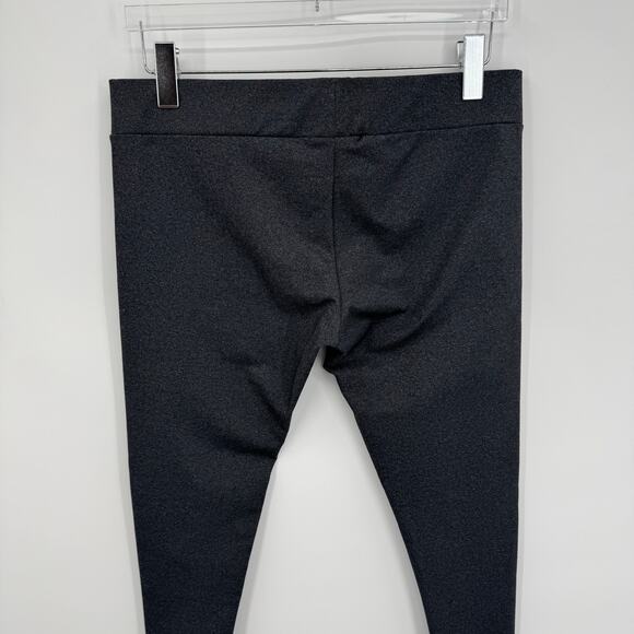 Matty M leggings women's XL ponte pull on skinny crop stretch charcoal gray NEW - Picture 5 of 8